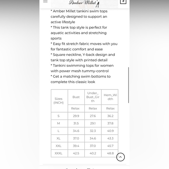 New tankini top only new no tags - Picture 4 of 6